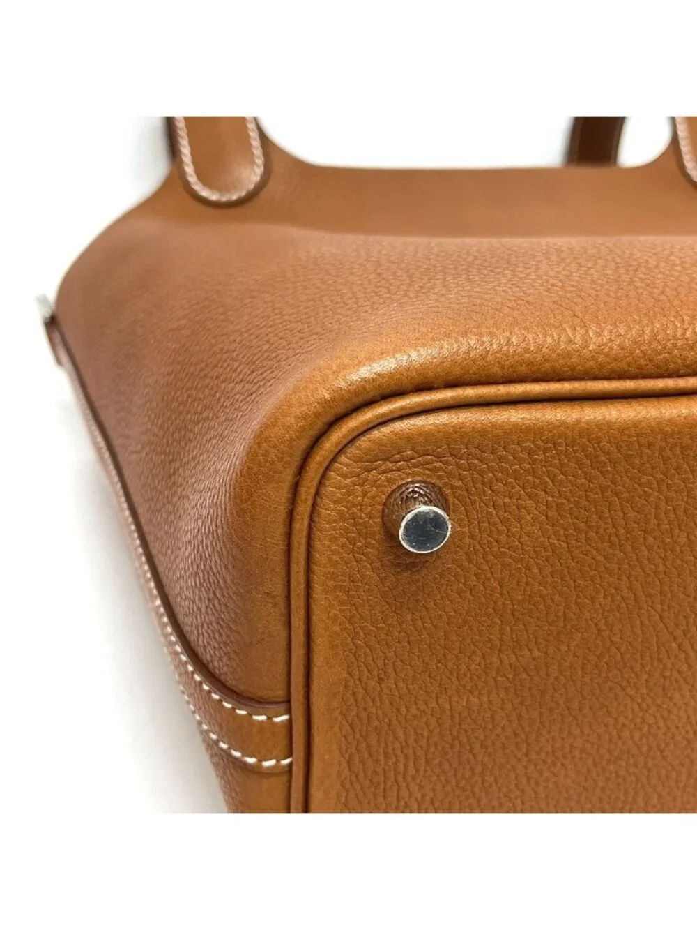 Hermes Handbag Picotin Lock PM Barenia Fauve